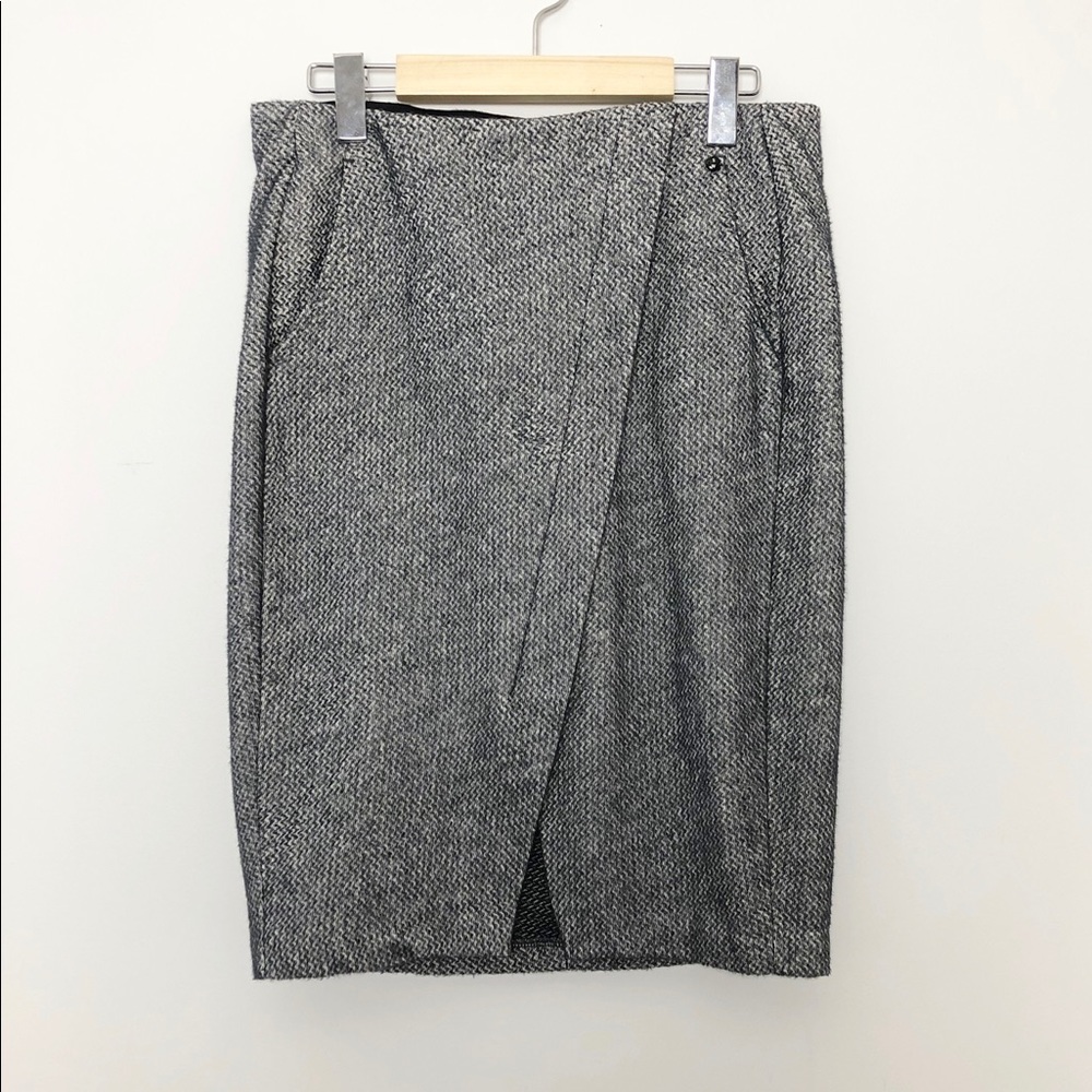 Sandwich cotton skirt